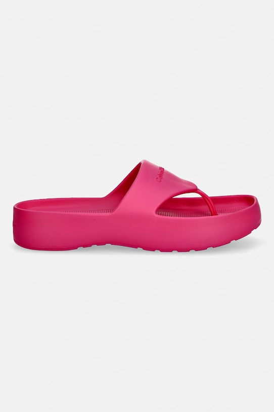 Calvin Klein șlapi pentru femei ONE PIECE EVA FLIP FLOP THONG HW0HW02957 roz SS26