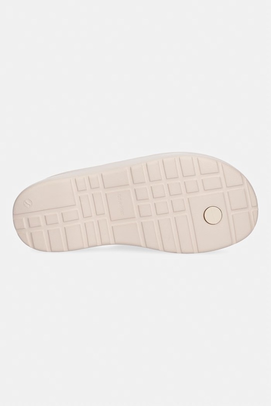 Calvin Klein șlapi pentru femei ONE PIECE EVA FLIP FLOP THONG HW0HW02957 bej