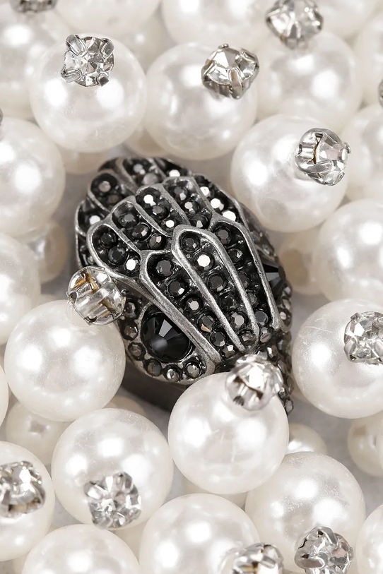 Kurt Geiger London klapki Meena Eagle Bead czarny 5392245999