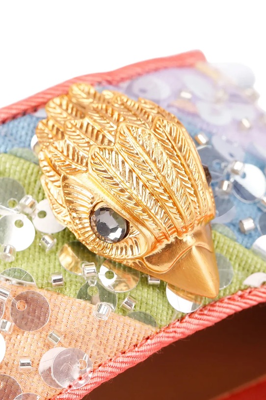 Pantofle Kurt Geiger London Kensington Flat Sandal oranžová 8496169689