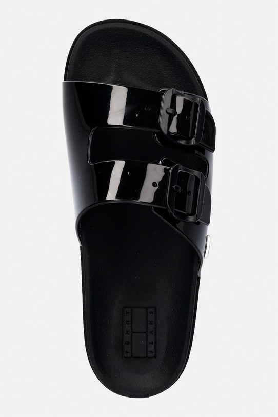 Tommy Jeans šľapky dámske TJW COMFORT JELLY SLIDES čierna EN0EN02974