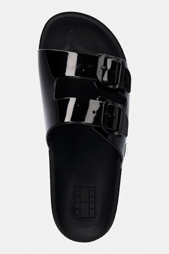 Tommy Jeans šľapky dámske TJW COMFORT JELLY SLIDES čierna EN0EN02974