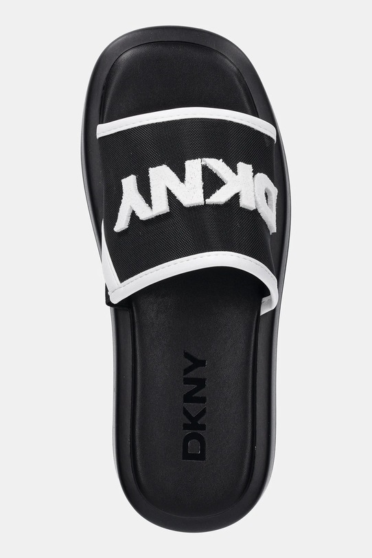 Dkny klapki Orion Logo Mesh czarny K1643577.005