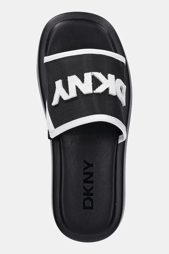 Dkny klapki Orion Logo Mesh czarny K1643577.005