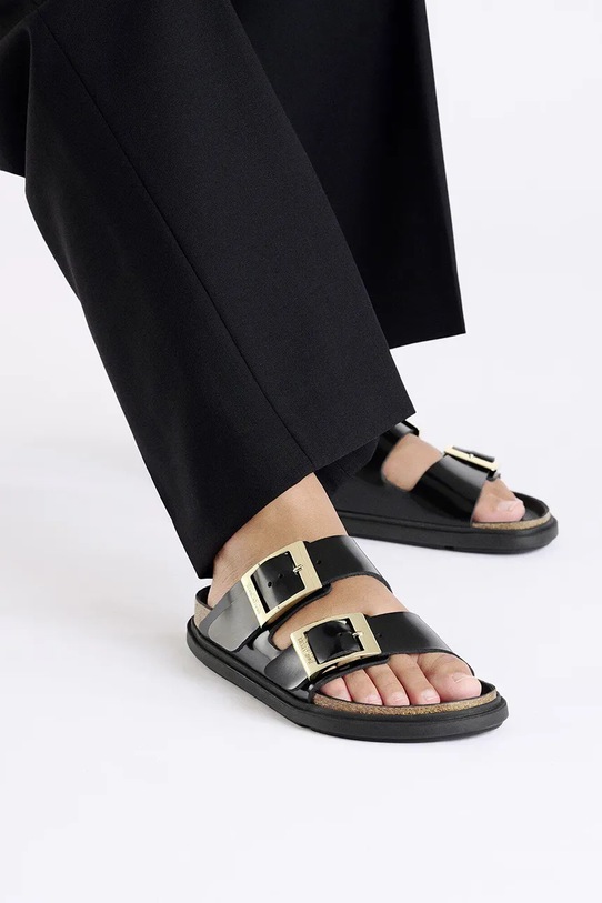 Birkenstock klapki skórzane Arizona 1029364