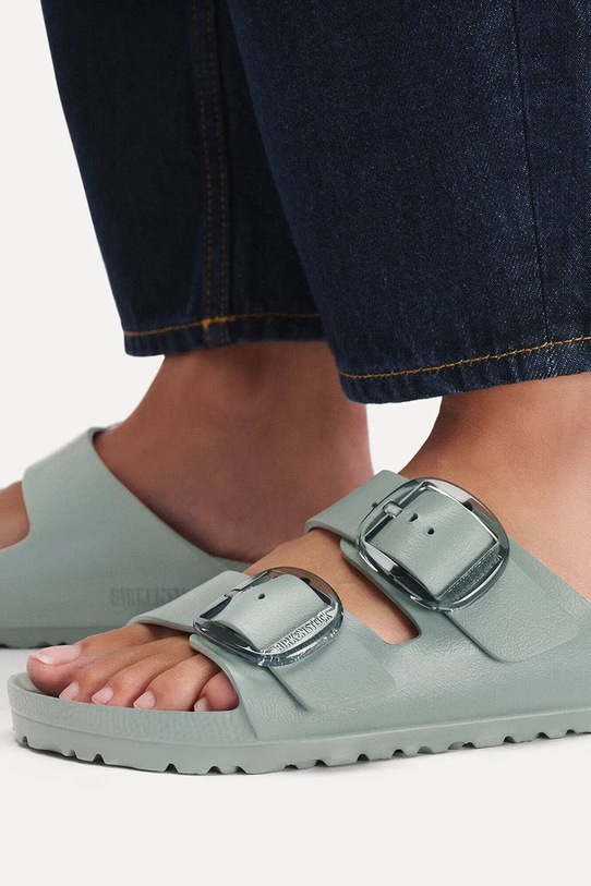 Birkenstock klapki skórzane Arizona EVA Big Buckle 1031301