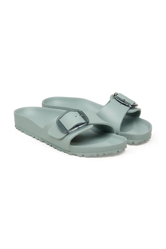 Obuwie Birkenstock klapki Madrid EVA Big Buckle 1031422 zielony