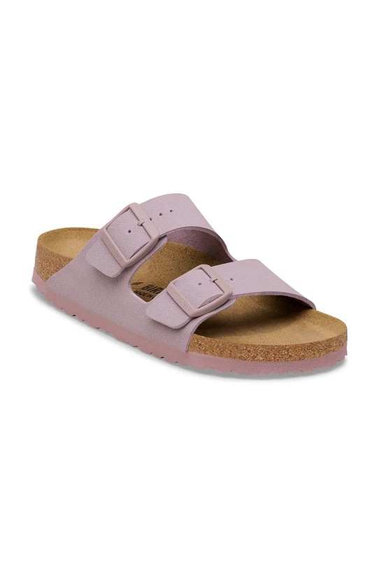 Birkenstock klapki nubukowe Arizona 1031427 fioletowy SS26