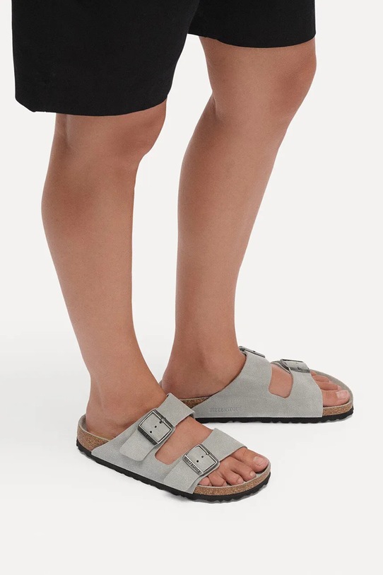 Birkenstock klapki zamszowe Arizona 1031663