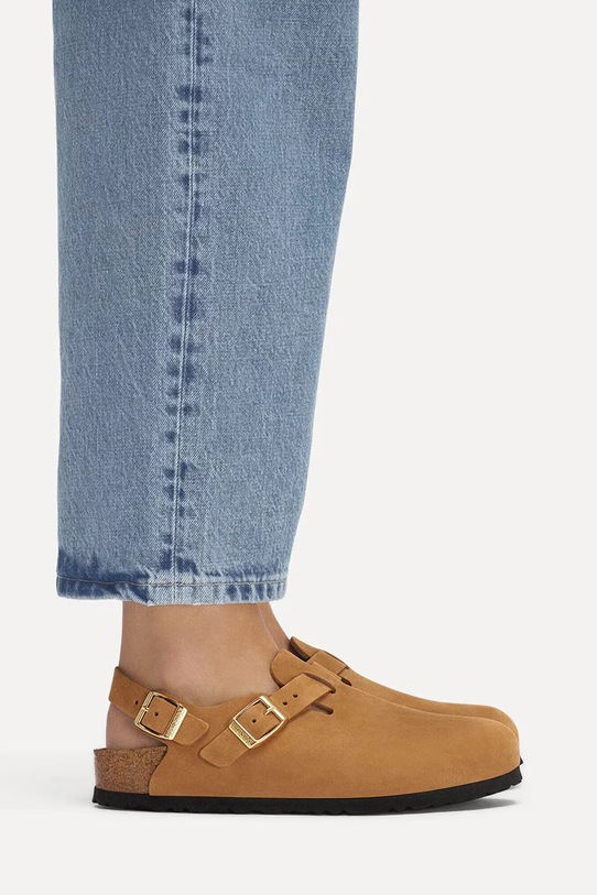 Semišové šľapky Birkenstock Tokio 1031808