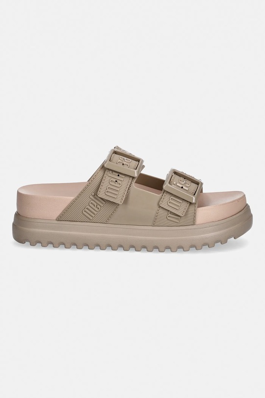 Παντόφλες Melissa MELISSA COZY M LOVER PLATFORM AD M.35977.BL948 καφέ SS26