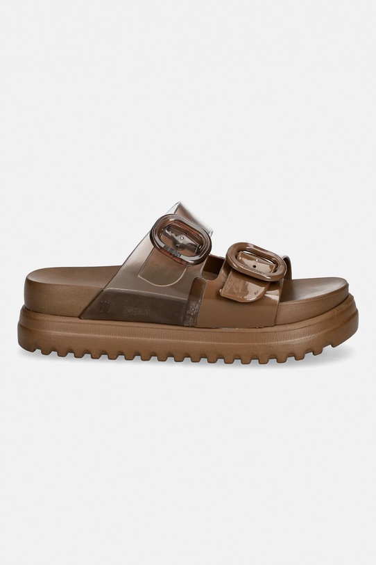 Melissa klapki MELISSA COZY PLATFORM AD M.36158.BT685 brązowy SS26