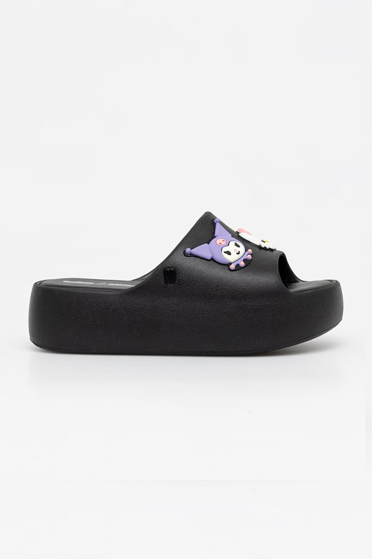 Παντόφλες Melissa MELISSA FREE PLATFORM SLIDE + HELLO M.37874.BS343 μαύρο SS26