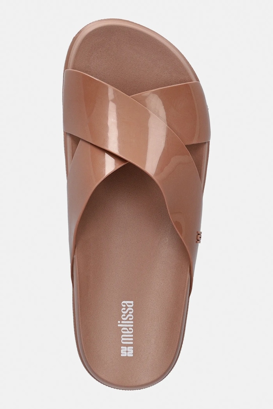 Melissa klapki MELISSA COZY SLIDE II AD brązowy M.38074.BU446
