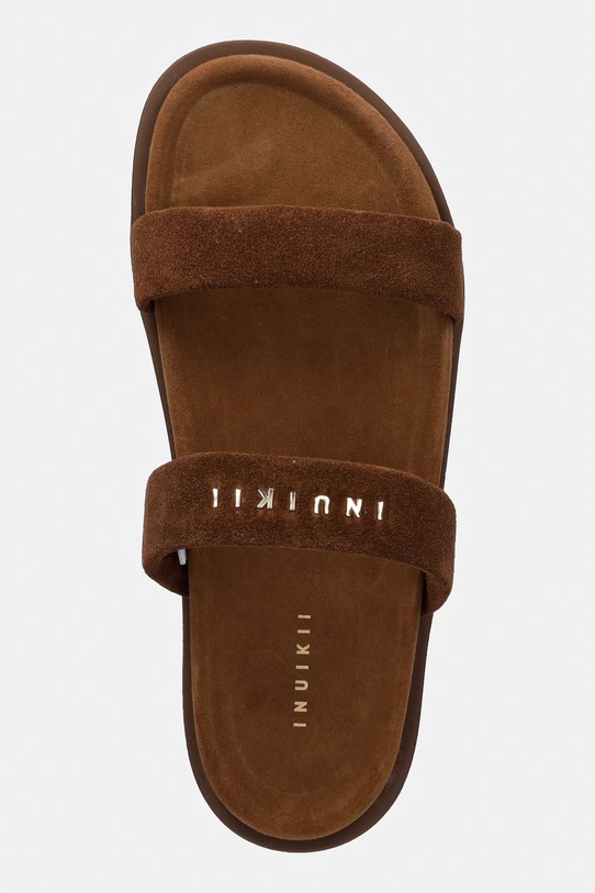 Natikači iz semiša Inuikii Slaps rjava 1004.003.0671.150