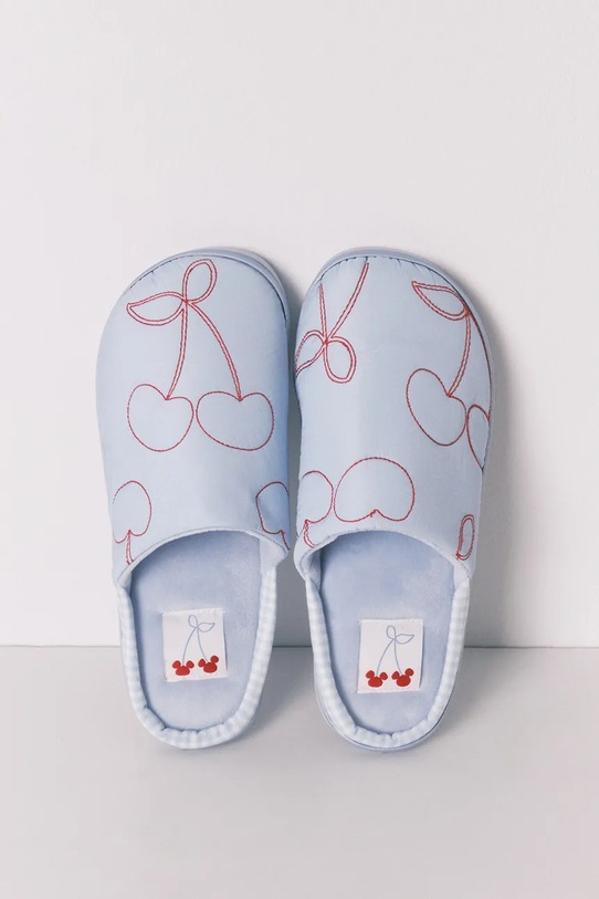 Obuwie women'secret kapcie MC DS STITCH SLPRS 4993685 niebieski