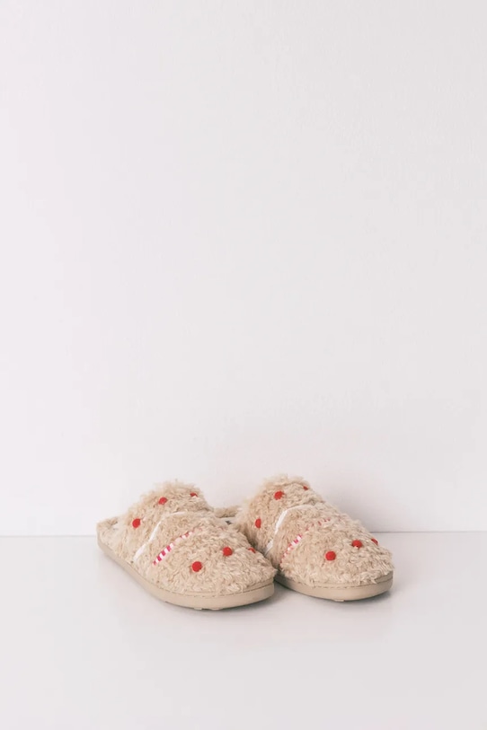 women'secret kapcie MULTI WILD RED 4992584 beżowy SS26