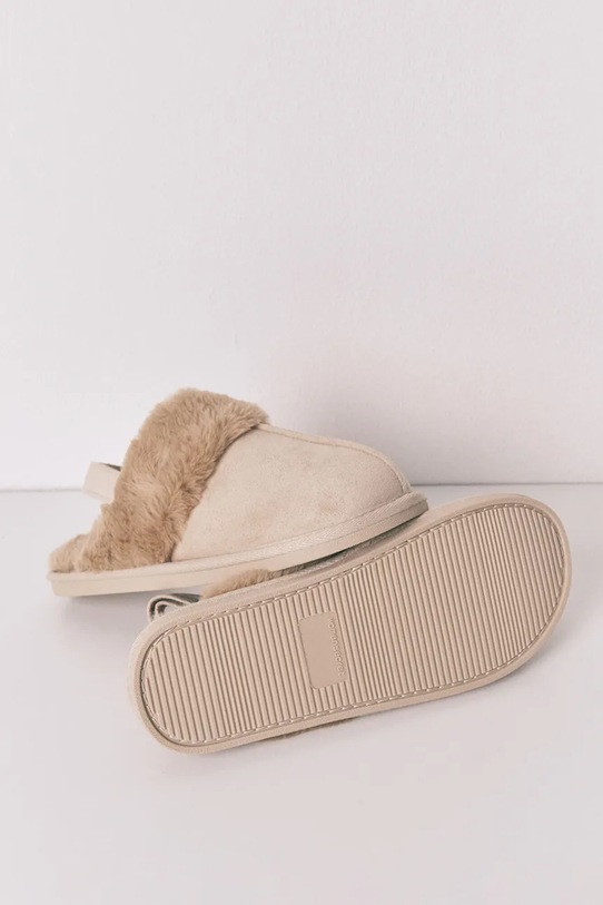 Obuwie women'secret kapcie DAILY FOREST 4992589 beżowy