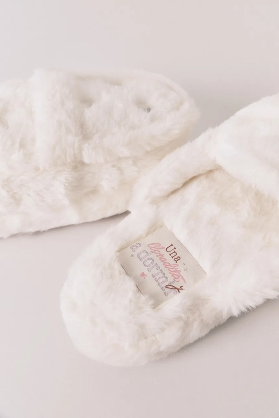 women'secret kapcie VECINA RUBIA 4992593 beżowy