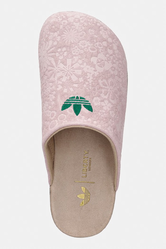 adidas Originals Adimule klapki damskie zamszowe różowy IH1932