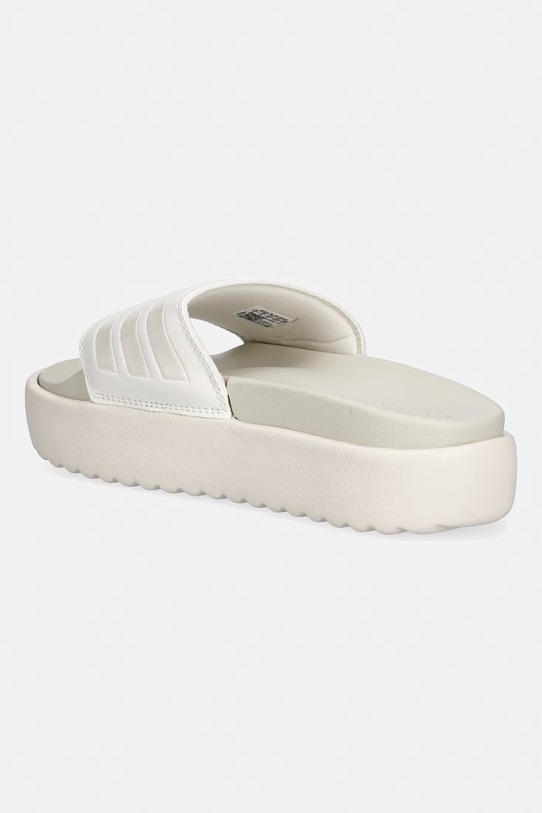 Obuwie adidas klapki damskie Adilette Platform IH8974 beżowy