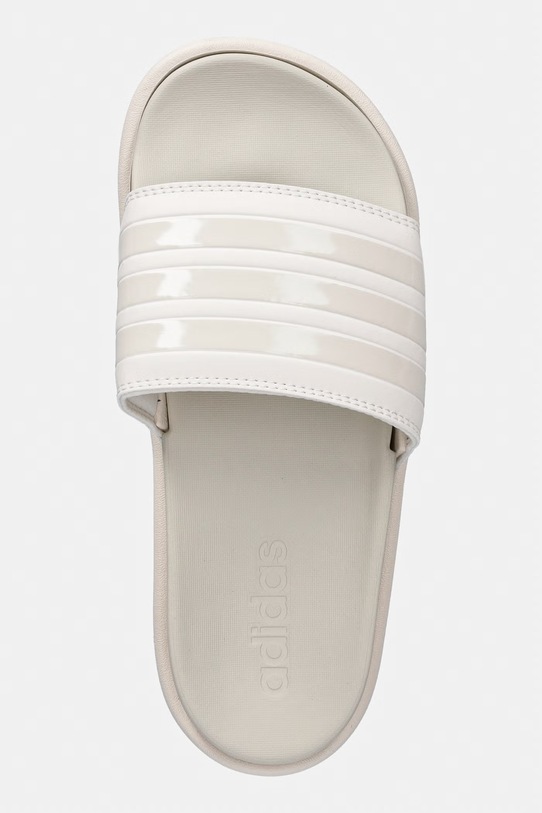 adidas klapki damskie Adilette Platform beżowy IH8974