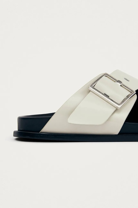 Замшевые шлепанцы Alohas Alba S101012.02 бежевый