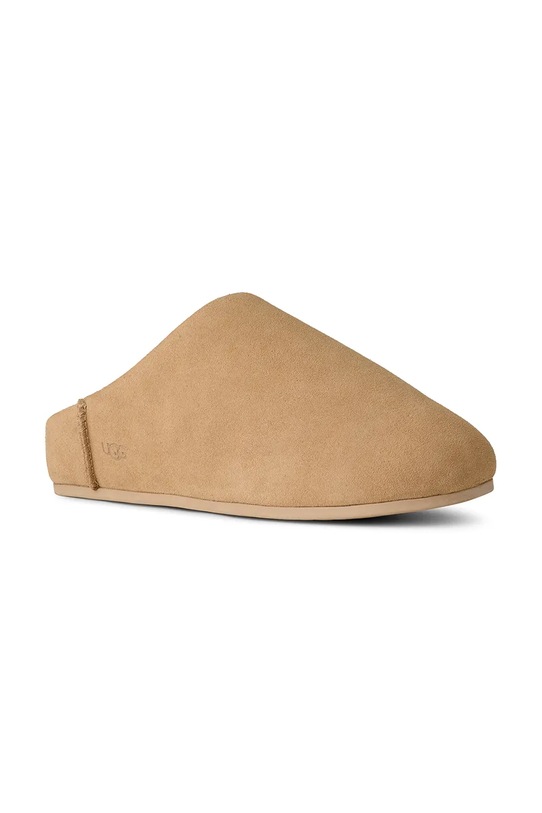 Semišové papuče UGG W Elea Slip-On 1171390.SAN béžová SS26