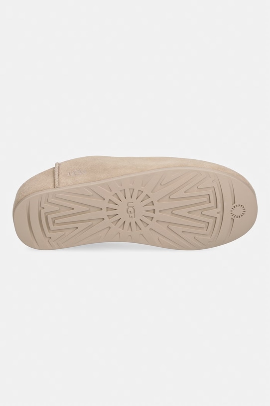 UGG kapcie zamszowe W Elea Slip-On 1171390.SAN beżowy