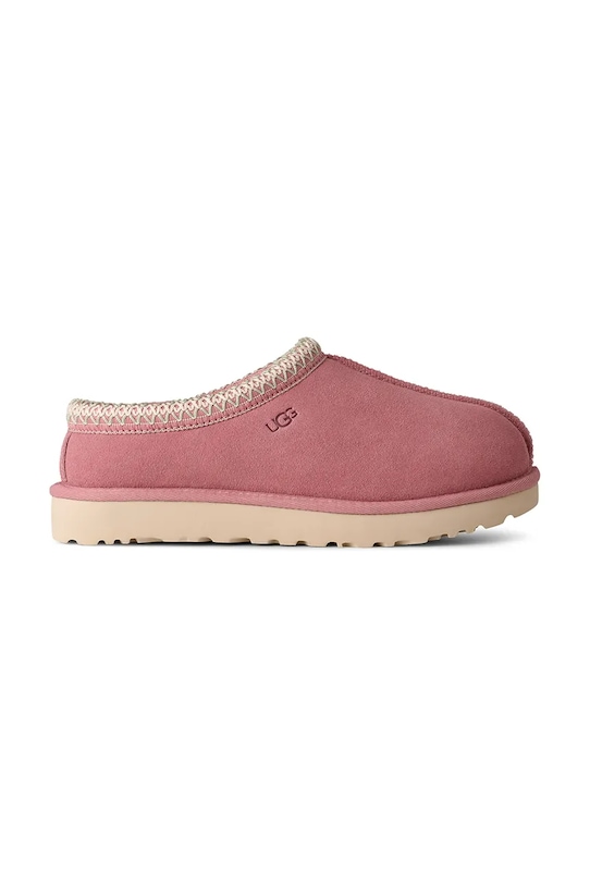 UGG papuci din piele întoarsă W Tasman II loungewear roz 1174470.HNPN
