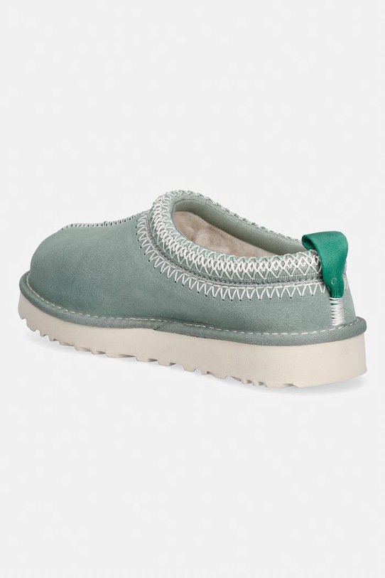 Obuwie UGG kapcie zamszowe W Tasman Meadow Accent 1175184.ART turkusowy