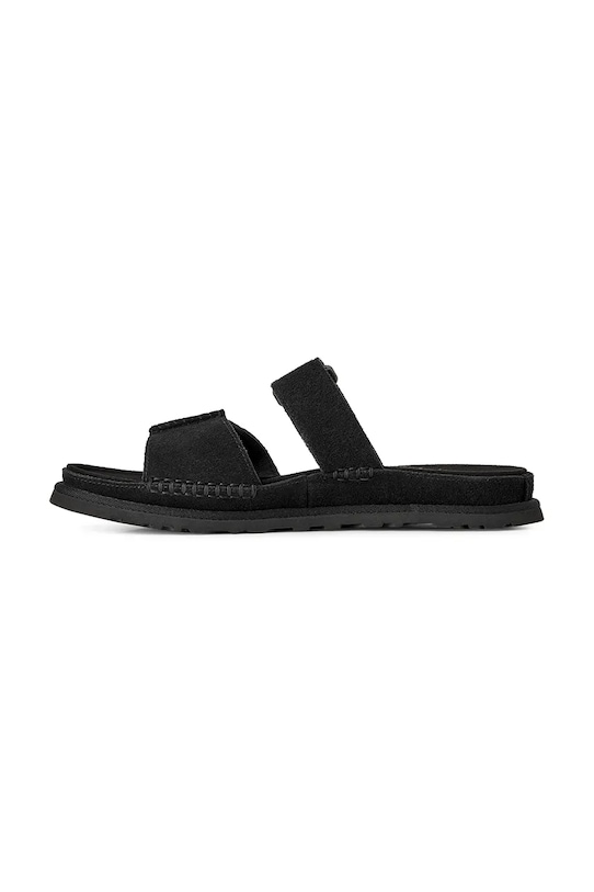 UGG klapki zamszowe W Goldengaze Slide czarny 1178590.BLK
