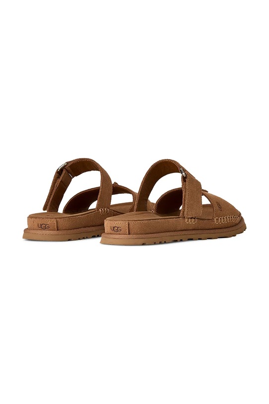 Παπούτσια Παντόφλες σουέτ UGG W Goldengaze Slide 1178590.CHE καφέ