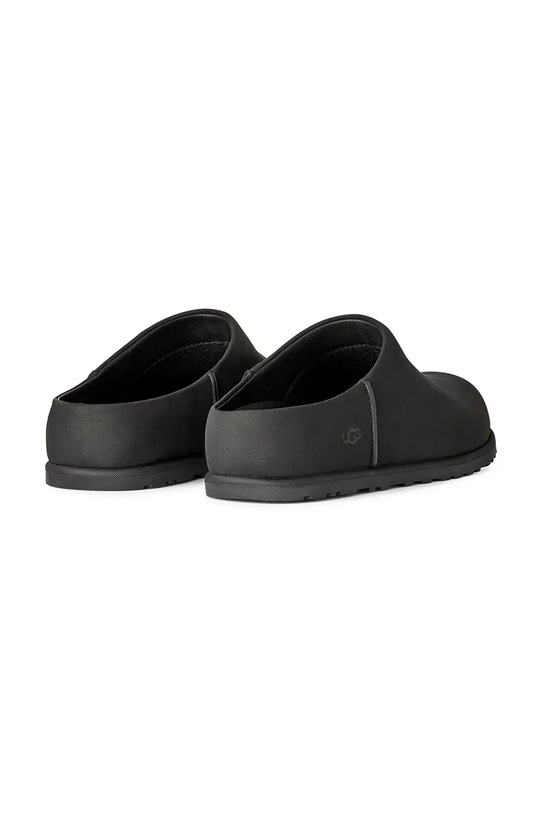 Obuwie UGG klapki nubukowe W Otzo Clog 1181130.BLK czarny