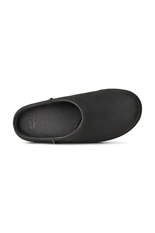UGG klapki nubukowe W Otzo Clog 1181130.BLK czarny
