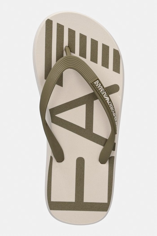 EA7 Emporio Armani žabky dámské zelená AF22188.7X000659.MZ531