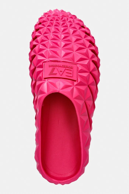 EA7 Emporio Armani klapki damskie różowy AF23652.7X000665.D