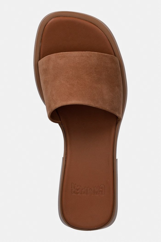 Camper klapki zamszowe Dana brązowy K201740.011