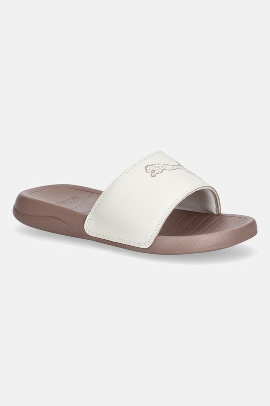 Puma klapki basenowe damskie Popcat 20 Topcat brązowy 404855