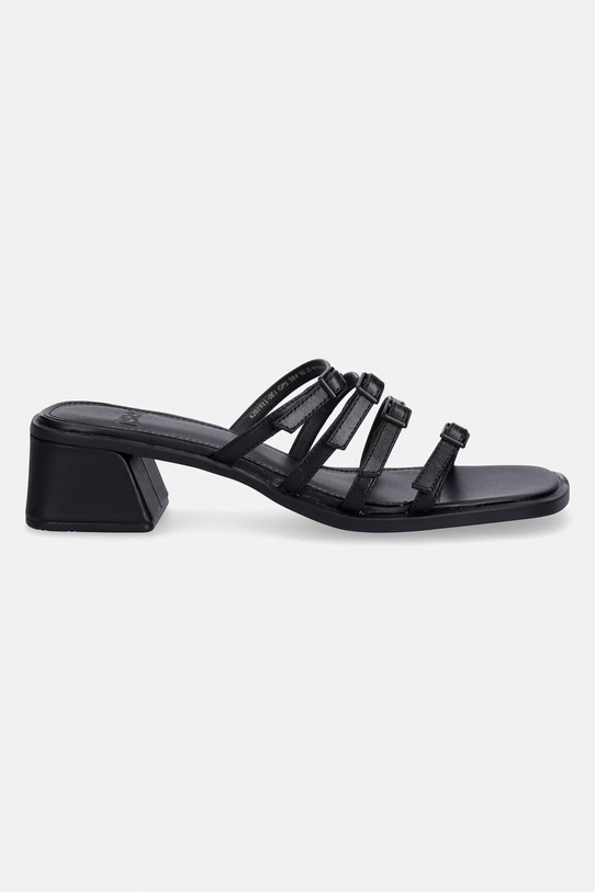 Camper pantofle dámské kožené Kora Sandal K201911.001 černá SS26