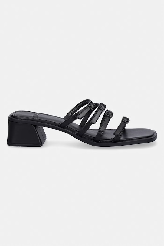 Camper pantofle dámské kožené Kora Sandal K201911.001 černá SS26
