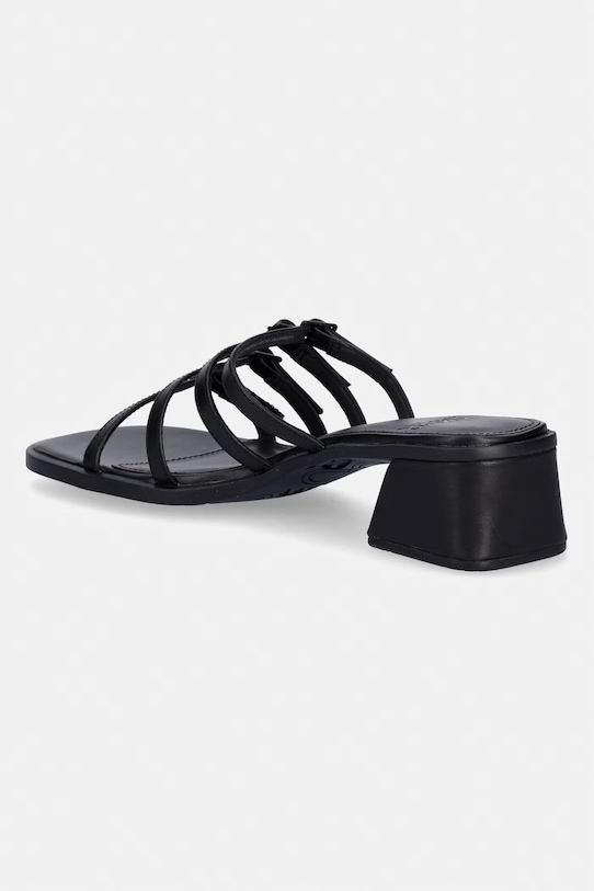 Boty Camper pantofle dámské kožené Kora Sandal K201911.001 černá
