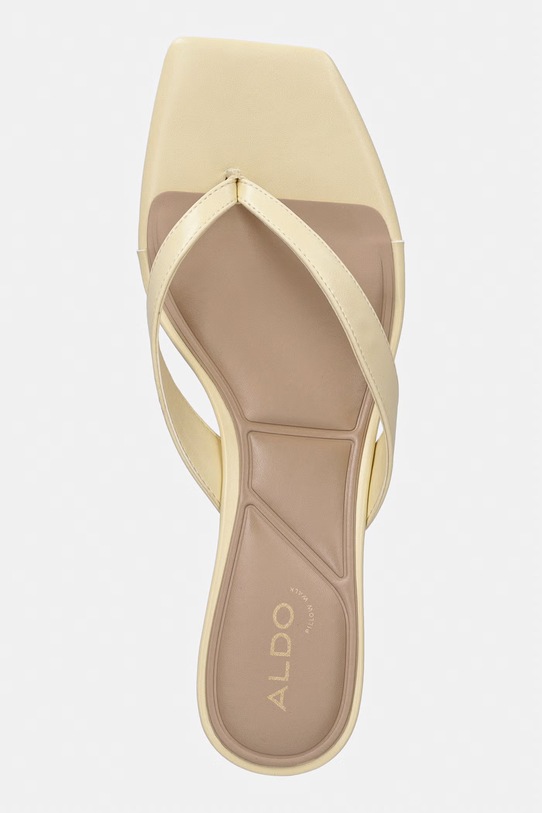 Aldo japonki damskie HAZY żółty 14344638