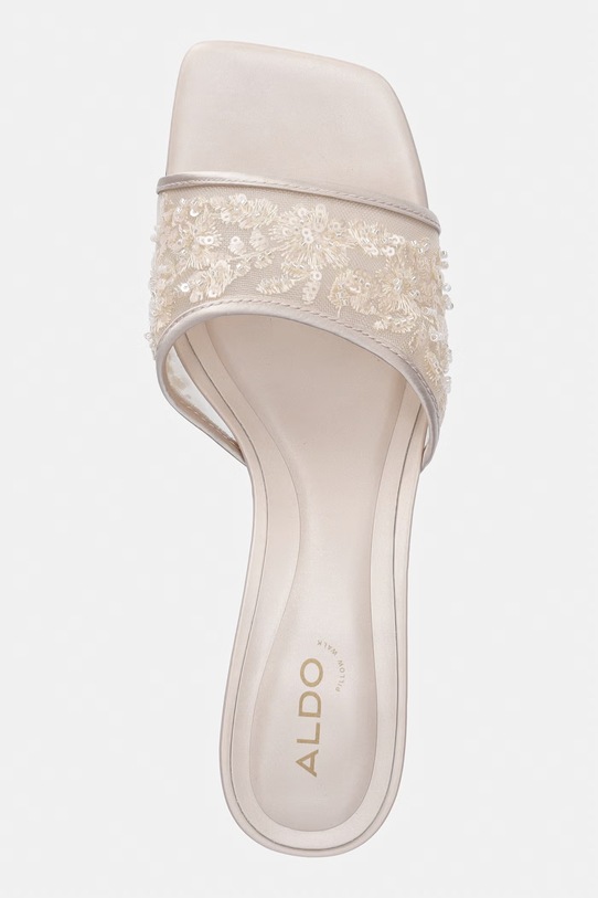 Aldo ciabatte slide tacchi bassi COTERA beige 14296231