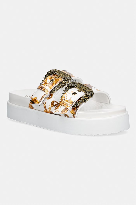 Versace Jeans Couture klapki damskie biały 80VA3SM1.ZS366.G03