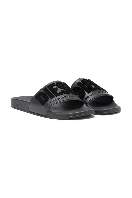 Diesel klapki damskie Sa-Mayemi Flock W Y03854.PR525.T8013 szary SS26