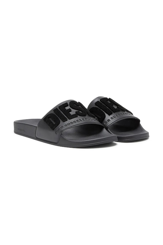 Diesel klapki damskie Sa-Mayemi Flock W Y03854.PR525.T8013 szary SS26