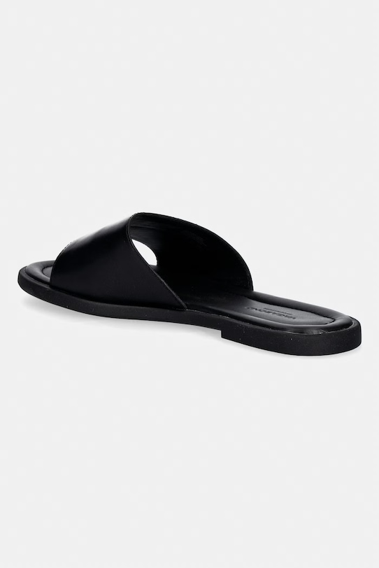 Obuwie Vagabond Shoemakers klapki na płaskim obcasie damskie skórzane ZAIDA 6109.301.20 czarny