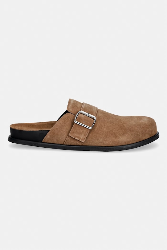 Vagabond Shoemakers klapki mules damskie zamszowe EFFIE 6122.040.08 brązowy SS26