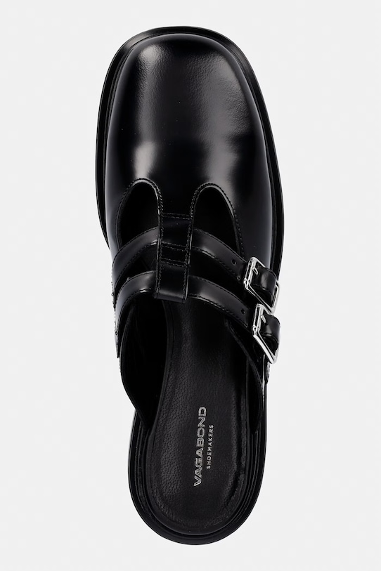 Vagabond Shoemakers klapki damskie skórzane ELLIS czarny 6130.104.20